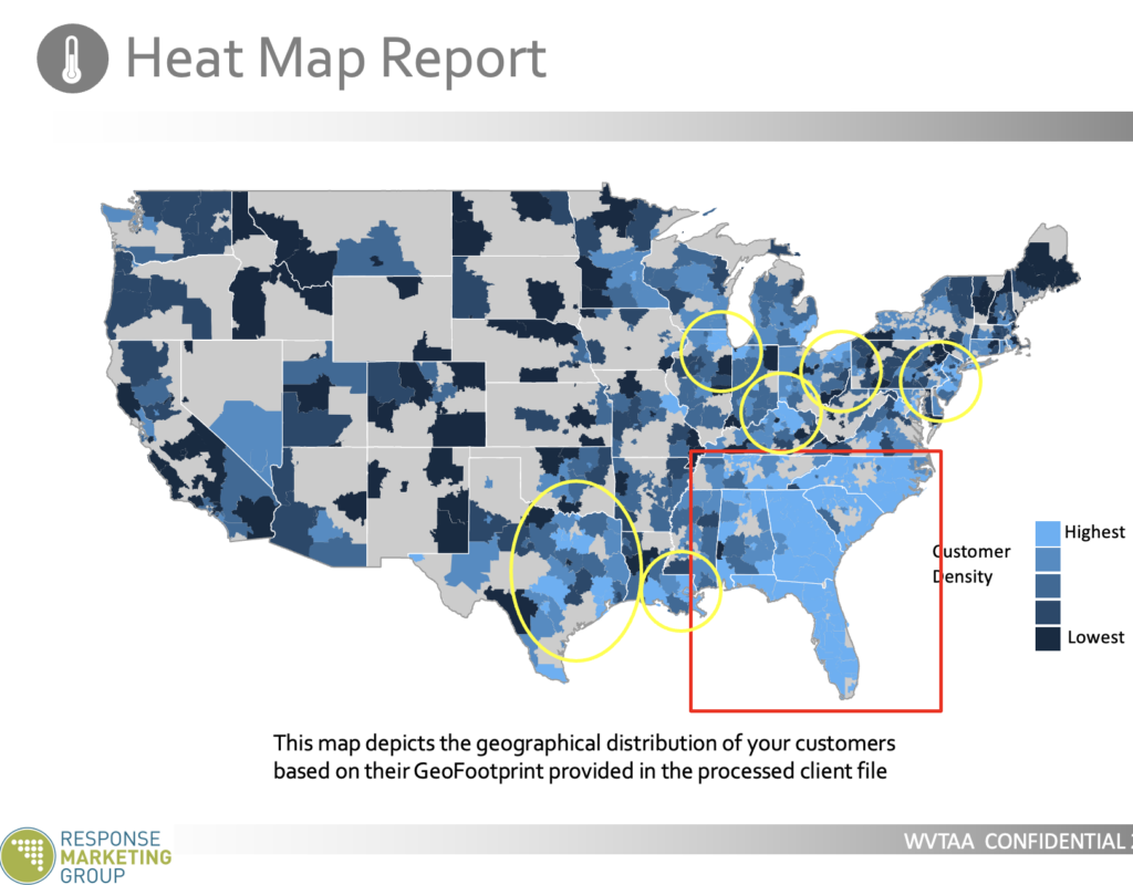 WVTAA Heat Map Report